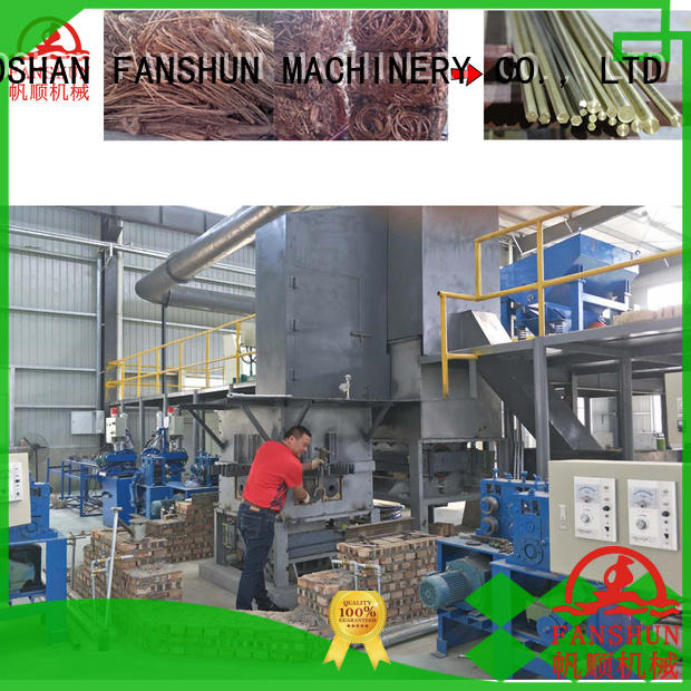 easy operating bronze production line water for brass tube in industrial park